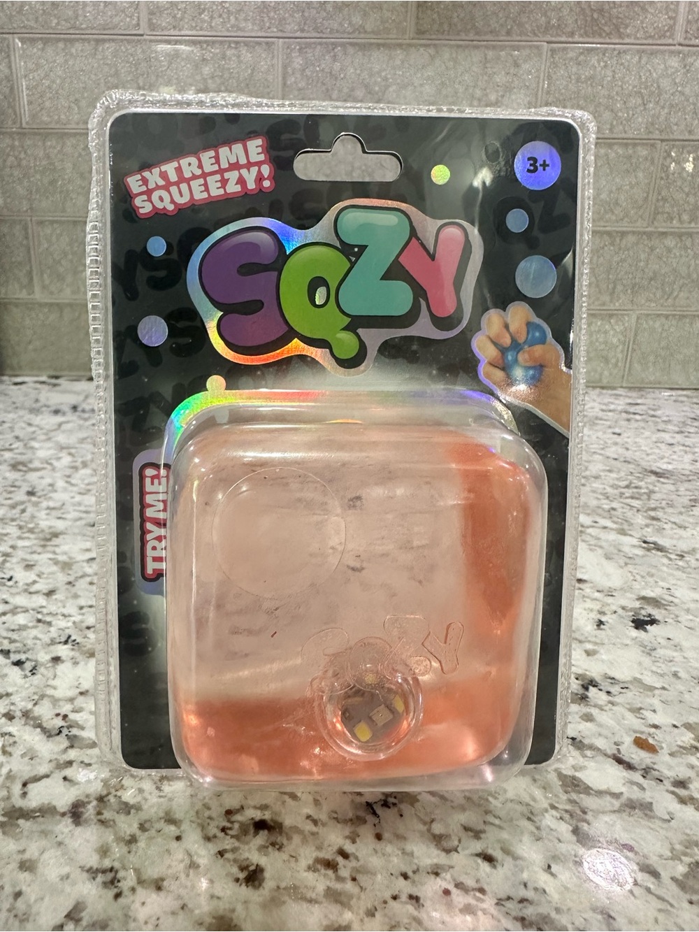 🧡✨ SQZY Squeezy Cube – Orange! ✨🧡